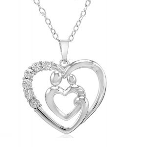 Best Mother's Day Gifts Mother and Child Diamond Necklace