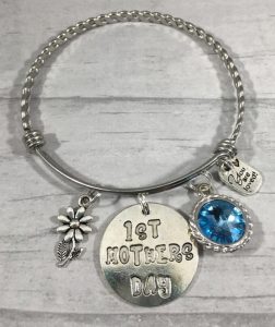 Handmade First Mother's Day Gifts - Example bracelet
